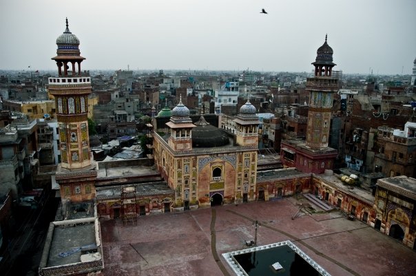 View of Walled City from Wazir Khan Mosque