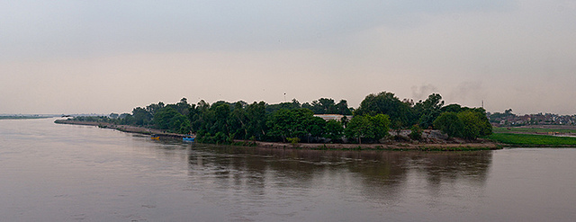 Kamran's Baradari Island ravi river lahore