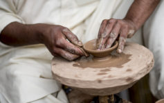 Raw Clay Pottery from Hala